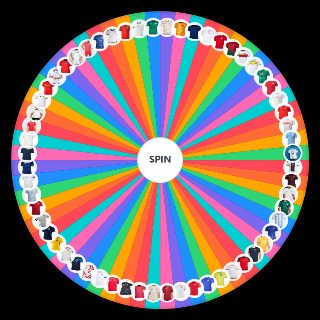 Spin the Wheel: Camisetas Mundial