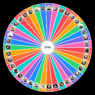 Random Roman Generals Wheel