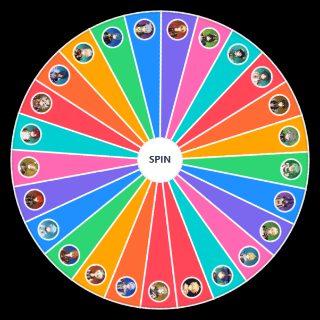 Random Genshin Impact Playable Male Characters Wheel