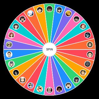 Random Fire Force Characters Wheel