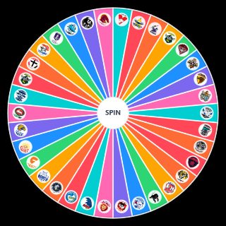 Random AFL and NRL logos Wheel