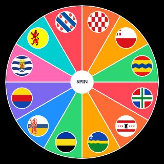 Spin the Wheel: dutch province flags