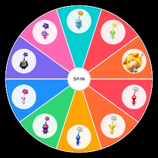 Random Pikmin 4 Pikmin Types Wheel