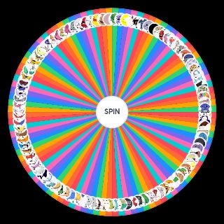 The 100 Character Object Show Wheel