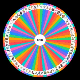 Gen 7 Pokémon Wheel