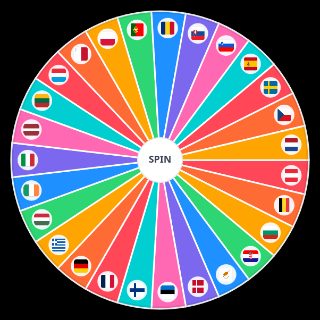 Spin the Wheel: European Union Countries