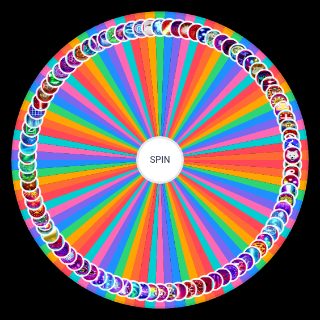 Random 東方スペルバブル スペルカード一覧(Touhou Spell Bubble All Spell Card) Wheel