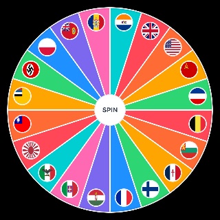 Spin the Wheel: WW II Flags