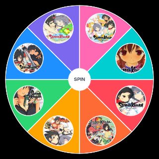 Spin the Wheel: Senran Kagura Games