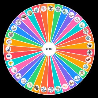 Random Pokémon Légendaire Wheel
