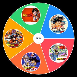 Spin the Wheel: dragon ball series