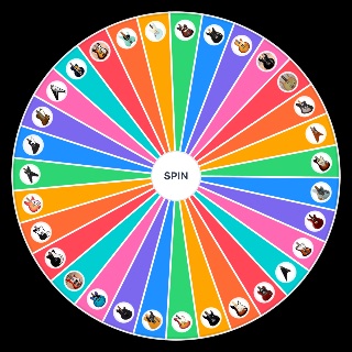 Spin the Wheel: guitar shapes