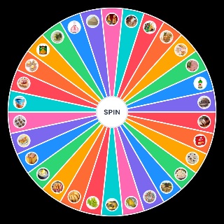 Random COMIDAS NAVIDEÑAS COLOMBIA Wheel