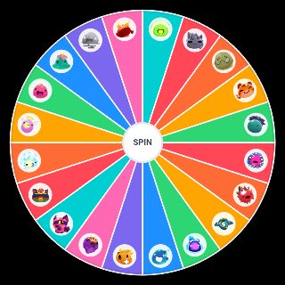 Random Slime Rancher Secret Styles Wheel