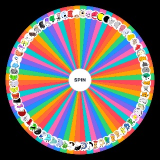 Random best BFB characters (BFDI,BFDIA,IDFB & BFB) Wheel