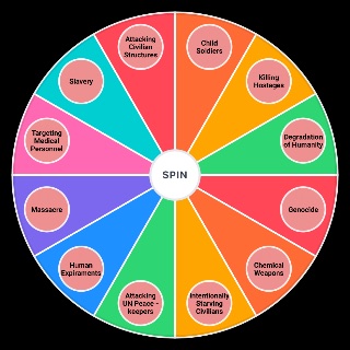 Spin the Wheel: War Crimes