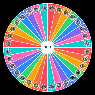 Random MTG Color Identities Wheel