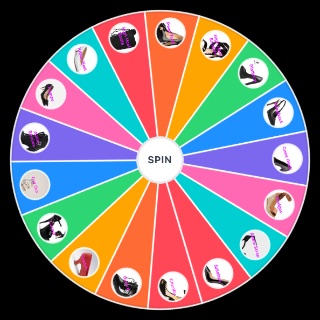 Random High Heel Types Wheel