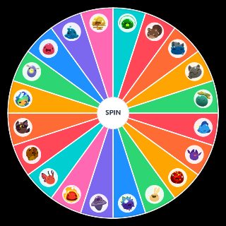 Random slime rancher all slimes Wheel
