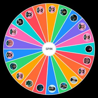 Random Squid Game ( Şu ana kadar ki tüm oyuncular ) Sıralama Wheel