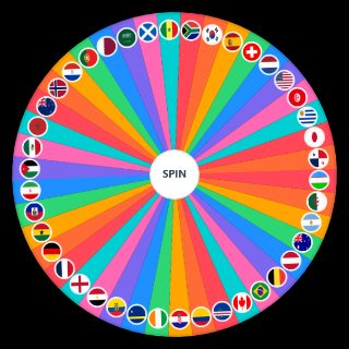 Spin the Wheel: Copa do Mundo 2026 Times