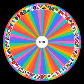 Random Football Countries Wheel