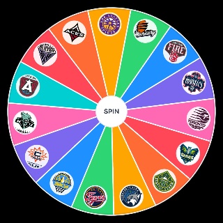 WNBA Teams (Updated) Wheel