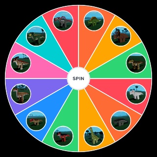 Random Jurassic Pixel Wheel