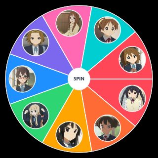 K on! Characters Random Generator