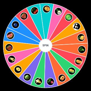 Random Baby sensory characters Wheel
