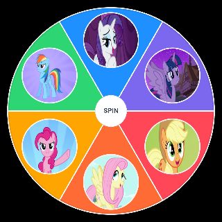 MLP FiM Mane 6 Random Picker