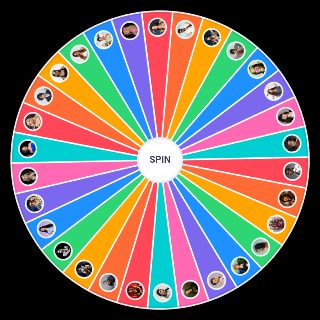 Gen Z Pop Stars Wheel