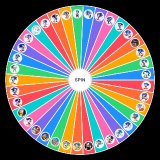 Sonic Versions & Variants Wheel