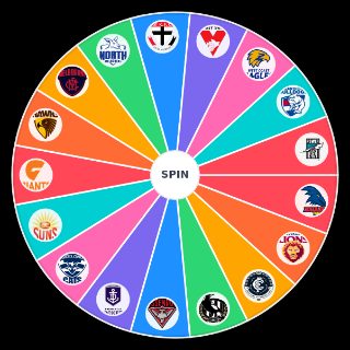 AFL teams Random Picker