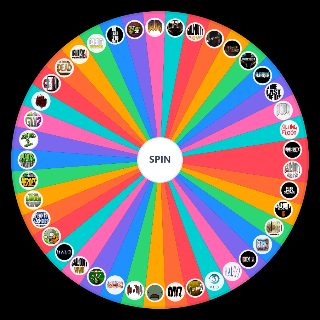 Random Zombie Video Games Wheel