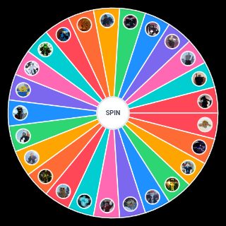 No More Time Characters Wheel