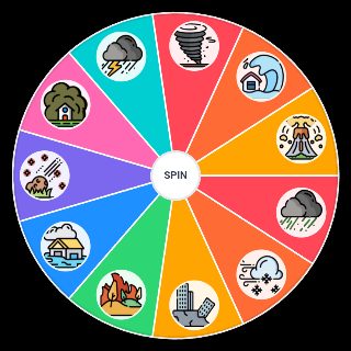 Choose a Random Natural Disaster Survival Disasters