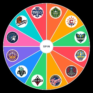 WNBA Teams Wheel