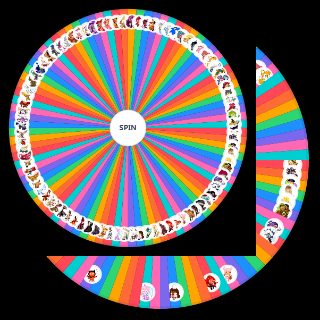 Random All CRK Cookies Wheel