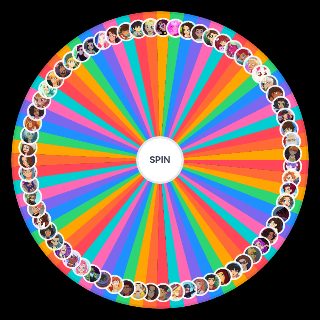 Spin the Wheel: LoliRock [ALL CHARACTERS, INCLUDING SIDE/ONE OFF]