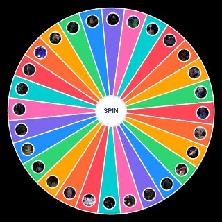 Random Nightmare before Christmas characters Wheel