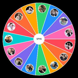 Random p1harmony duos Wheel