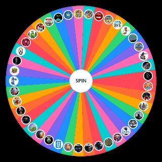 Popular Video Games Wheel