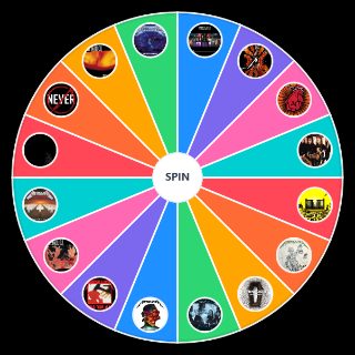 Random Every Metallica Album Wheel