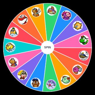 Paper Mario 64/TTYD Partners Wheel