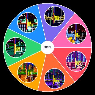 Spin the Wheel: Sonic CD Levels