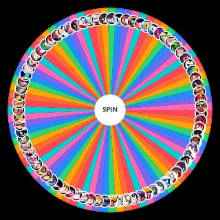 Brawl Stars (80 BRAWLERS) Wheel