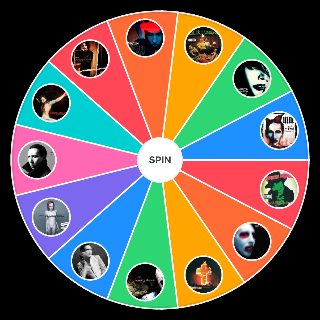 Spin the Wheel: Marilyn Manson albums HD (complete)