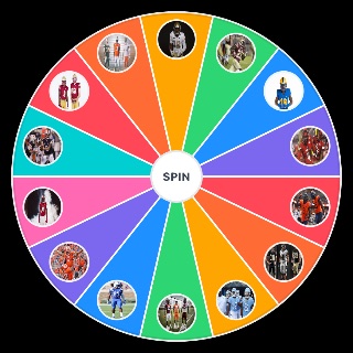Random ACC Football Uniforms Wheel