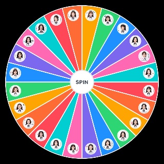 Random TripleS Members Wheel